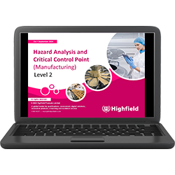 Level 2 HACCP in Manufacturing training presentation